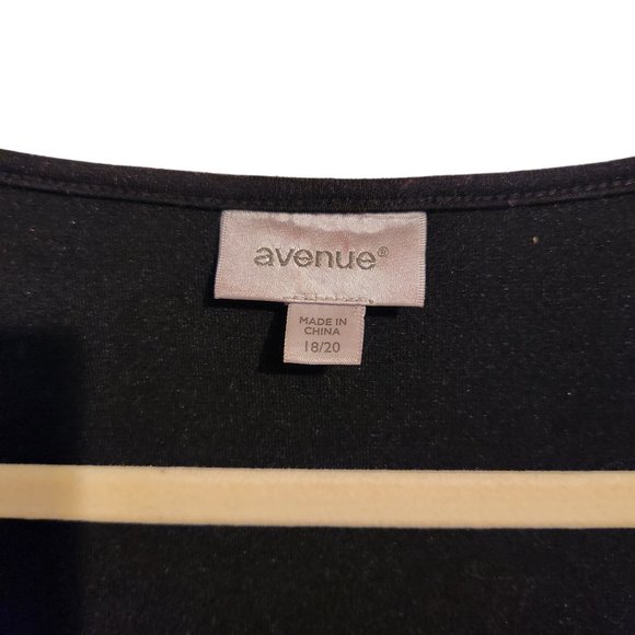 Bundle 3/$30 Beautiful Basic Black Dress With A Silver Metal Decorative Hemline - Picture 5 of 5